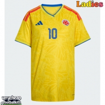 Colombia James Rodriguez #10 Replica Home Shirt Ladies World Cup 2026 Short Sleeve